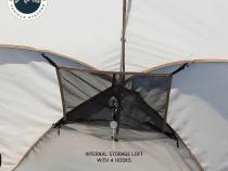 LD TACT - Bed Tent Mid Size 5.0-5.2 Foot, Tan Body and Green Rainfly Overland Vehicle Systems