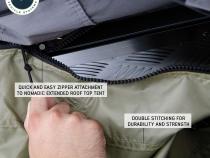 Nomadic 3 Roof Top Tent Annex Room With Floor &amp;amp; Cover Overland Vehicle Systems