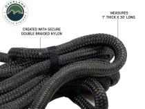 Brute Kinetic Rope Recovery Strap 1 x 30 Foot 30 Percent Stretch Overland Vehicle Systems