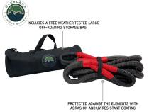 Brute Kinetic Rope Recovery Strap 1 x 30 Foot 30 Percent Stretch Overland Vehicle Systems