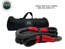 Brute Kinetic Rope Recovery Strap 1 x 30 Foot 30 Percent Stretch Overland Vehicle Systems
