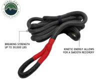 Brute Kinetic Rope Recovery Strap 1 x 30 Foot 30 Percent Stretch Overland Vehicle Systems