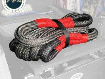 Brute Kinetic Recovery Rope 7/8 Inch x 20 Foot With Storage Bag Overland Vehicle Systems