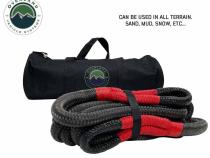 Brute Kinetic Recovery Rope 1 1/2 Inch x 30 Foot With Storage Bag Overland Vehicle Systems