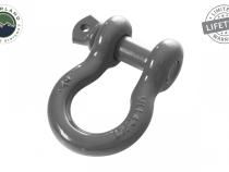 Buy Overland Vehicle Systems Recovery Shackle D Ring 3/4 Inch 4.75 Ton Grey Overland Vehicle Systems
