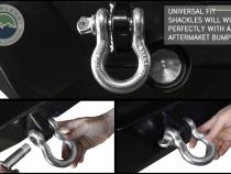 Recovery Shackle 3/4 4.75 Ton Zinc - D Ring Recovery Shackle Overland Vehicle Systems