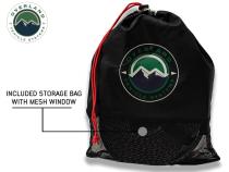 Tow Strap 30 30,000 lb. 3 x 30' Gray Storage Bag Overland Vehicle Systems
