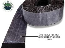 Tree Saver Tow Strap 40,000 lb. Gray With Storage Bag Overland Vehicle Systems