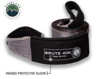 Tree Saver Tow Strap 40,000 lb. Gray With Storage Bag Overland Vehicle Systems