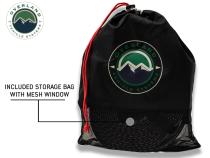 Tree Saver Tow Strap 40,000 lb. Gray With Storage Bag Overland Vehicle Systems