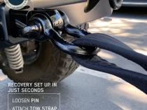 Receiver Hitch D-Ring Receiver Mount Recovery Shackle Overland Vehicle Systems