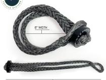 Shop Overland Vehicle Systems 7/16 Inch Soft Shackle With Collar Overland Vehicle Systems