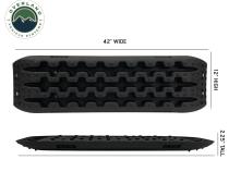 Recovery Ramps for 4WDs Gray/Black Universal + Storage Bag Overland Vehicle Systems