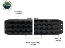 Recovery Ramps for 4WDs Gray/Black Universal + Storage Bag Overland Vehicle Systems
