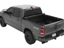 EZ-Roll Soft Tonneau Cover For Ram 2019-2024 1500 5.7 Foot Black Tailgate Spoiler Not Included Bestop