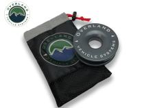 Recovery Snatch Ring 4.00 41,000 lb. Gray With Storage Bag Overland Vehicle Systems