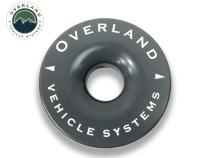 Recovery Snatch Ring 4.00 41,000 lb. Gray With Storage Bag Overland Vehicle Systems