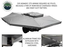 Freestanding 270 Degree Awnings For Mid - High Roofline Vans Driver side Overland Vehicle Systems
