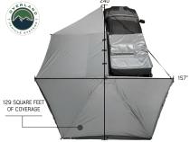 Freestanding 270 Degree Awnings For Mid - High Roofline Vans Driver side Overland Vehicle Systems