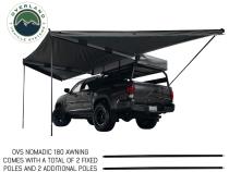 Nomadic Awning 270 Degree - Passenger Side Dark Gray Awning Overland Vehicle Systems