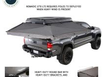 Nomadic 270 LTE Passenger Side 270 Degree Awning Overland Vehicle Systems