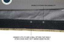 Nomadic 270 LTE Passenger Side 270 Degree Awning Overland Vehicle Systems