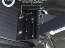 XD Nomadic 270 - Awning W/Lights and Black Out , Driver Side, Black Body, Black Trim and Black Travel Cover Overland Vehicle Systems