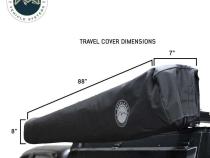 XD Nomadic 270 - Awning, Lights, Black Out, Wall Kit, Driver Side, Black Body, Black Trim and Black Travel Cover Overland Vehicle Systems