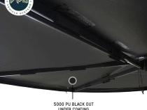 XD Nomadic 270 - Awning, Lights, Black Out, Wall Kit, Driver Side, Black Body, Black Trim and Black Travel Cover Overland Vehicle Systems