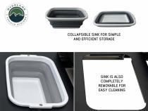 Cargo Box Kitchen With Slide Out Sink, Cooking Shelve and Slide Out Work Station Overland Vehicle Systems