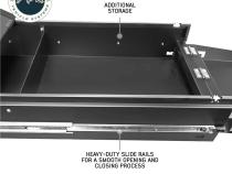 Cargo Box Kitchen With Slide Out, Storage Box and Cooking Area Overland Vehicle Systems