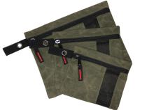 Waxed Canvas - Small Size Utility Bags with Pockets Overland Vehicle Systems