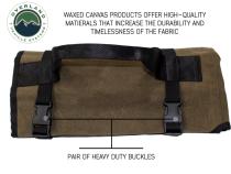 Rolled General Tool Storage Bag - Waxed Canvas Overland Vehicle Systems