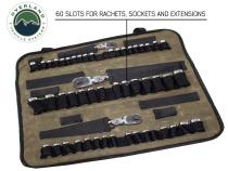 Rolled Socket Organizer Storage Bag - #16 Waxed Canvas Overland Vehicle Systems