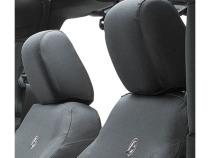 Jeep Wrangler Seat Covers For Jeep 2007-2012 Wrangler JK 4 Door Front Premium Vinyl Fabric Black Diamond Bestop
