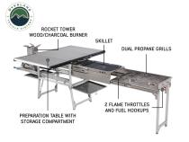 Cook With Overland Vehicle Systems Portable Komodo Camp Kitchen Overland Vehicle Systems