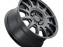 Aluminum Wheels 18x8 Aero 401B Satin Black Multi Spoke 40 Offset 5 on 100 Bolt Pattern 72.62 Bore Raceline