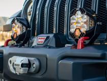 Jeep JL/JT Rubicon Steel Bumper LED Light Kit LP6 Baja Designs