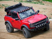 Bronco Roof Light Bar Kit 21-Up Ford Bronco 8 XL Linkable Baja Designs