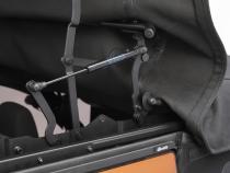 Supertop Ultra Squareback Soft Top For Jeep 2007-2018 Wrangler JK 4 Door Black Bestop