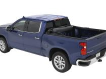 Supertop Truck Bed Cap 2 For Chevy/GMC 2019-2024 Silverado/Sierra 1500 Exc 19 Classic 6.5 Foot Black Diamond PVC Coated Sailcloth No Drill Bestop