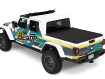 Supertop For Truck 2 Tonneau Covers For Jeep 2020-2024 Gladiator 5.0 Foot Black Diamond Bestop
