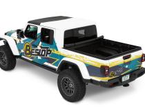 Supertop For Truck 2 Tonneau Covers For Jeep 2020-2024 Gladiator 5.0 Foot Black Diamond Bestop