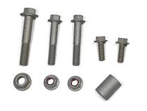 Jeep Track Bar Relocation Bracket Replacement Hardware Kit 07-24 Wrangler JK/JL/Gladiator Steer Smarts