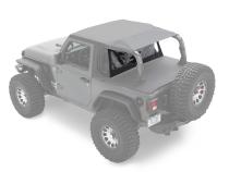 Standard Windjammer For Jeep 2007-2018 Wrangler JK 4 Door Black Diamond Bestop