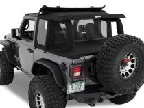 Jeep Wrangler Halftop Soft Tops For Jeep 2018-Current Wrangler JL 2 Door Black Diamond Bestop