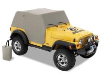 All Weather Jeep Trail Cover For Jeep 1997-2006 Wrangler TJ Charcoal/Gray Bestop