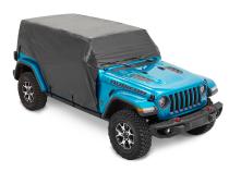 All Weather Jeep Trail Cover For Jeep 2007-2018 Wrangler JK 4 Door Black Bestop