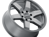 Aluminum Wheels 18x9 Addict 942GS Greystone Gray Multi Spoke 12 Offset 5 on 139.7 Bolt Pattern 106.5 Bore Raceline