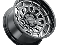 Aluminum Wheels 22x12 Warp 955M Milled Gloss Black -44 Offset 5 on 127 Bolt Pattern 78.1 Bore Raceline